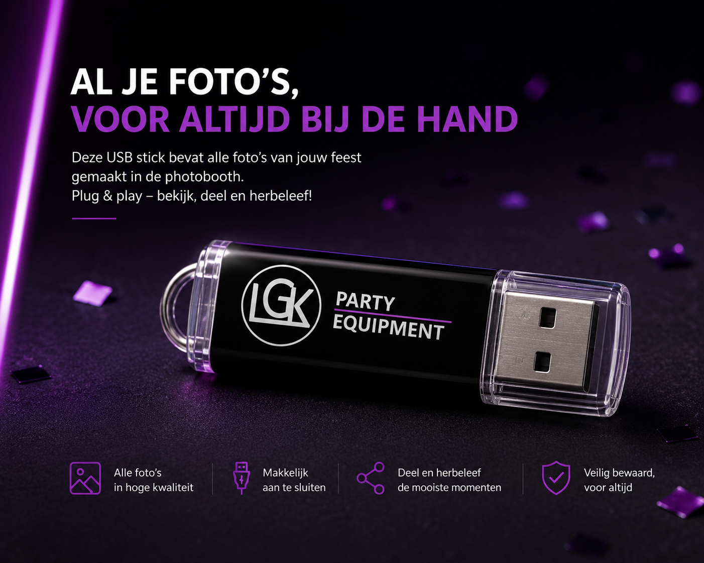 Photobooth USB Stick service