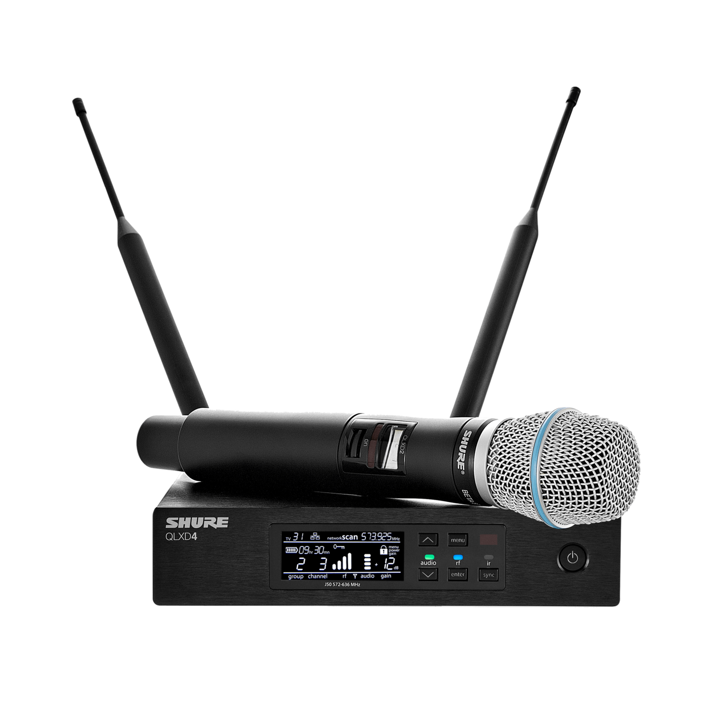 Shure QLXD Beta87a Draadloos microfoon systeem
