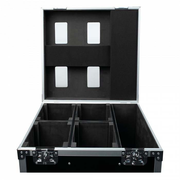 Showtec Case voor 4x Shark Wash Zoom Two/Spot Two/Beam
