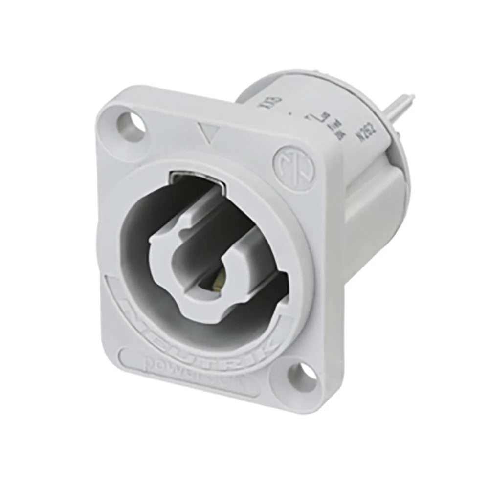 NEUTRIK POWERCON CHASSISDEEL WIT