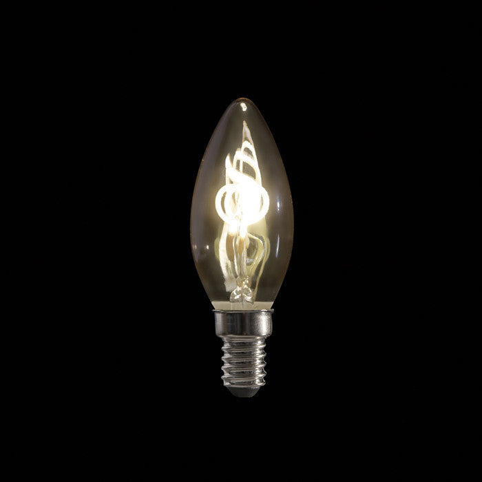 LED FILAMENT CANDLE BULB B10 WARM WIT DIMBAAR