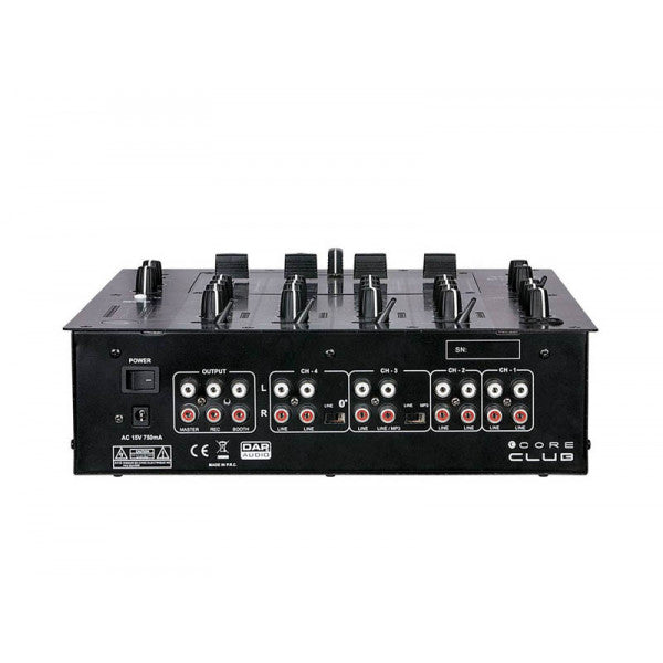 DAP CORE CLUB 4-KANAALS DJ MIXER