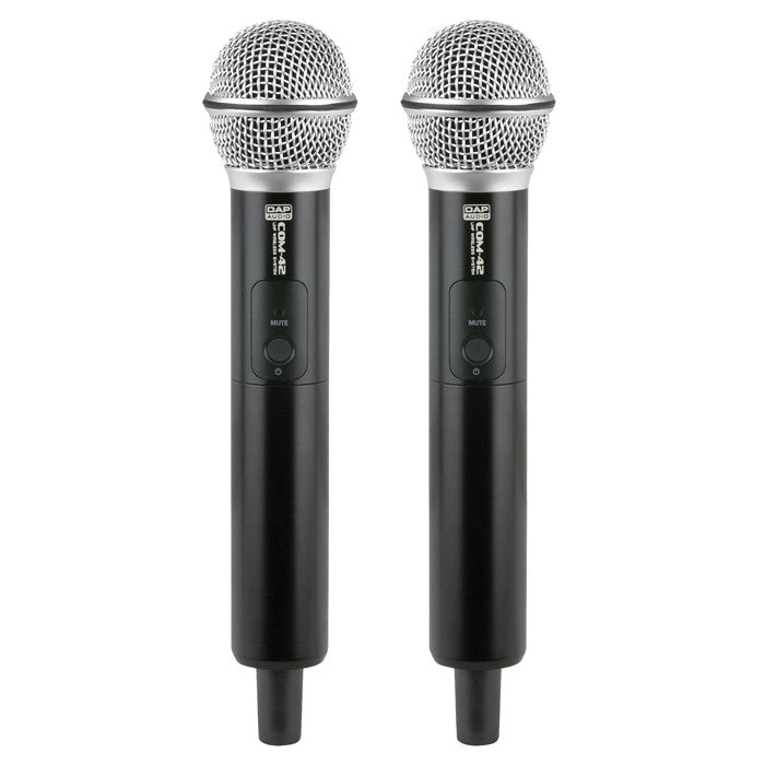 DAP COM-42 DUBBEL DRAADLOOS MICROFOONSYSTEEM