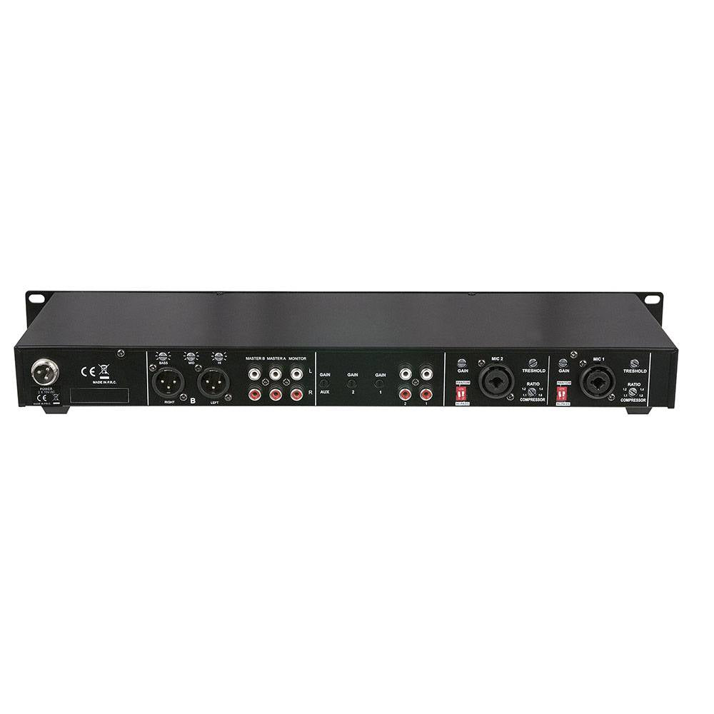 DAP COMPACT 6.2 6-KANAALS ZONE-MIXER MET USB-SPELER