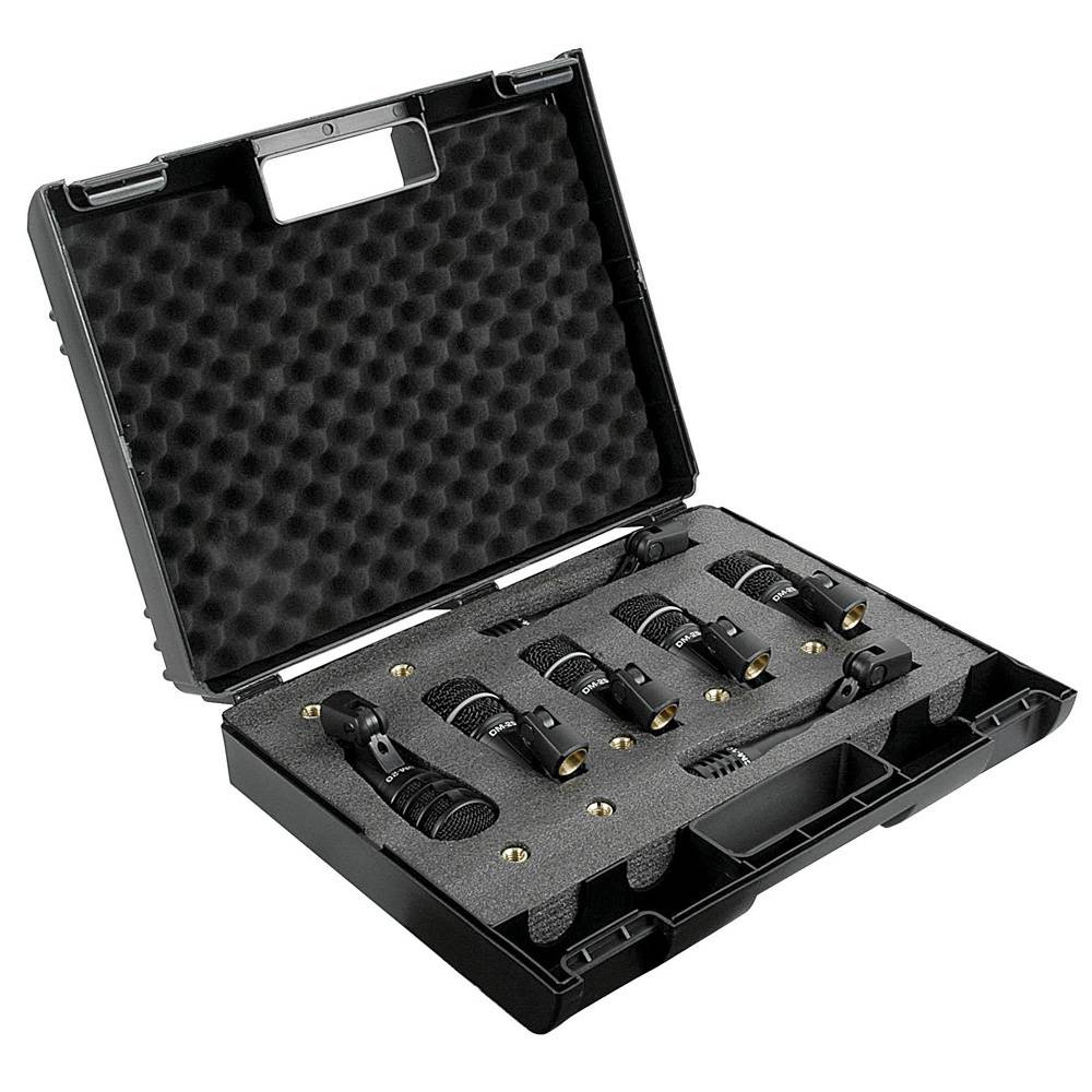 DAP DK-7 DRUMSET MET 7 MICROFOONS