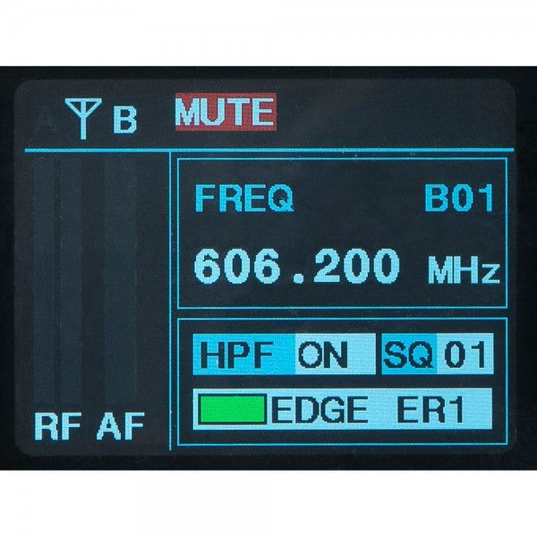 DAP EDGE EHS-1 DRAADLOOS HANDHELD MICROFOONSYSTEEM