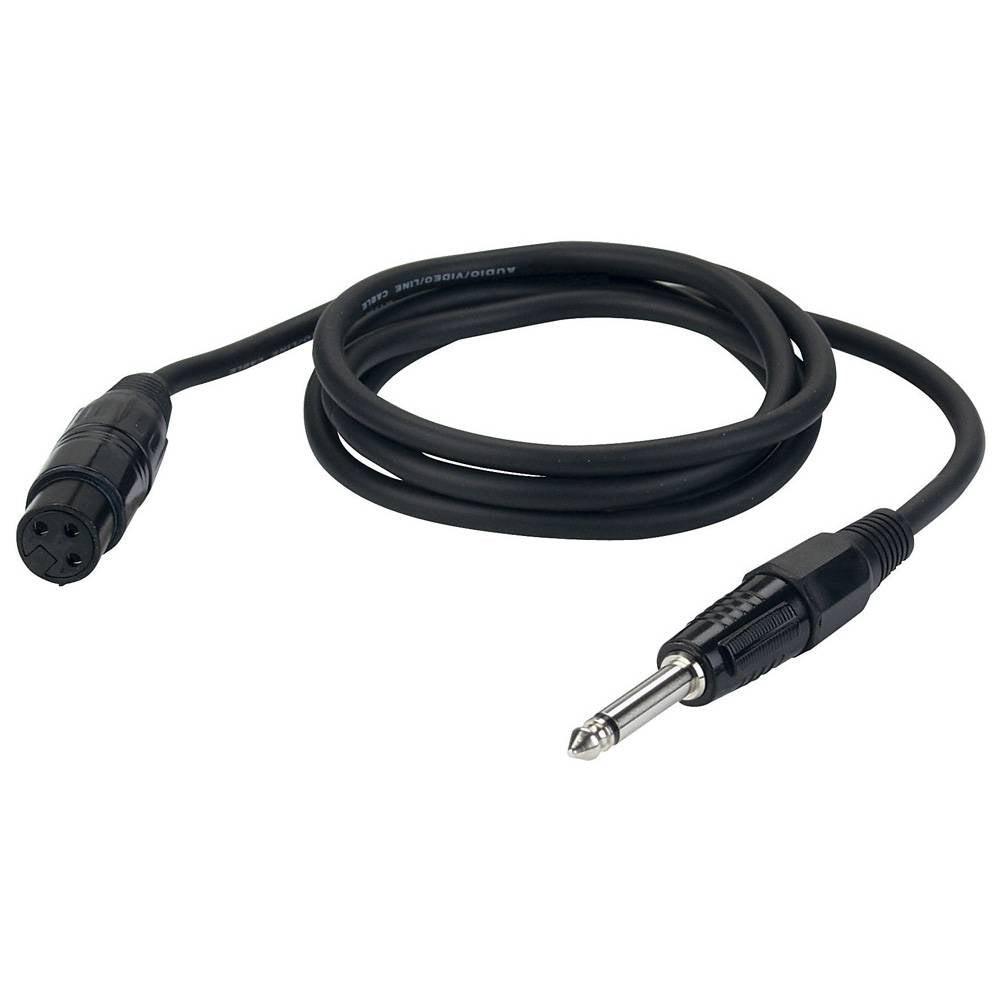 DAP FL02 XLR-JACK MICROFOONKABEL 3M