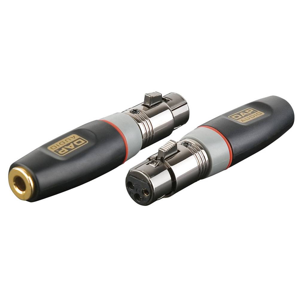 DAP XGA22 XLR FEMALE NAAR JACK FEMALE ADAPTER