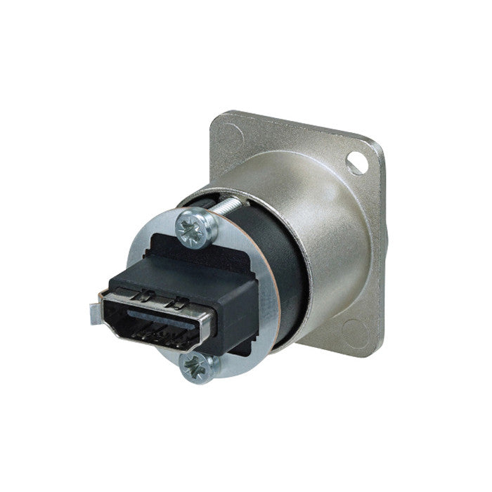 NEUTRIK HDMI DOORVOER CHASSISDEEL ZILVER