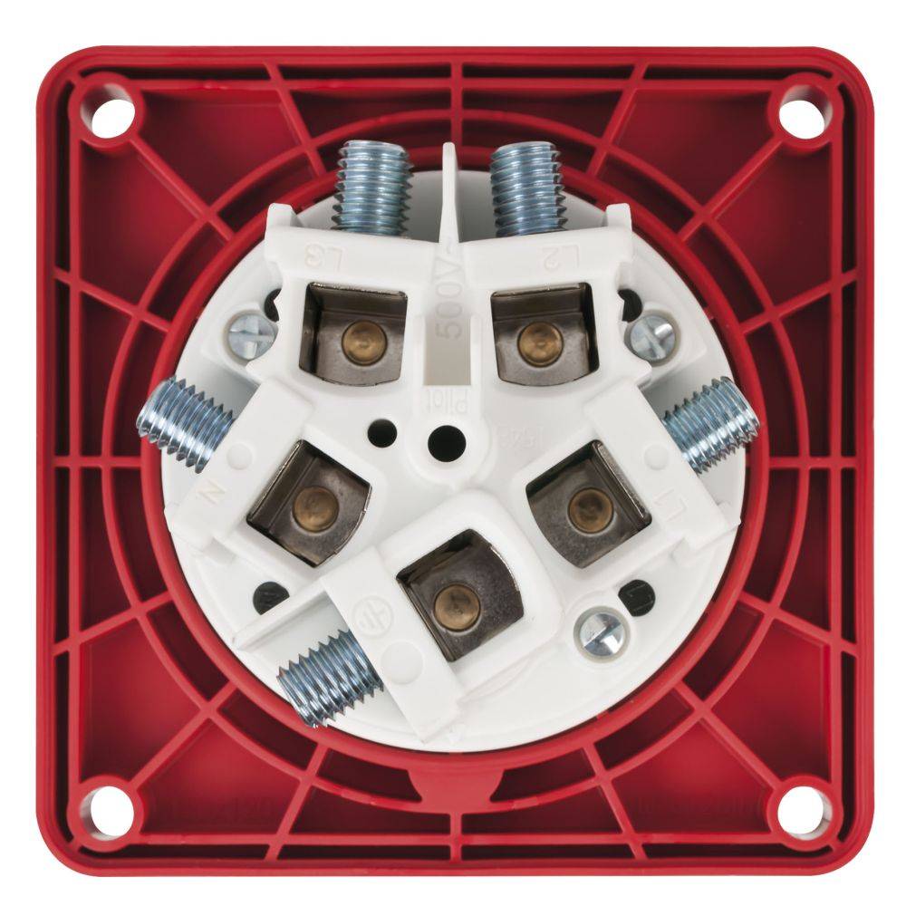 PCE CEE 125A 5-POLIGE INBOUW SOCKET FEMALE IP67
