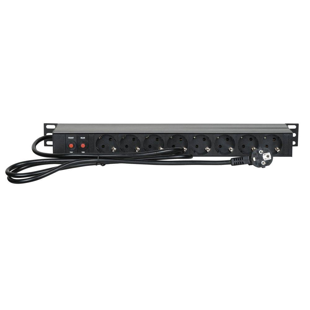 SHOWTEC 19 INCH 16-WEG STROOMVERDELER