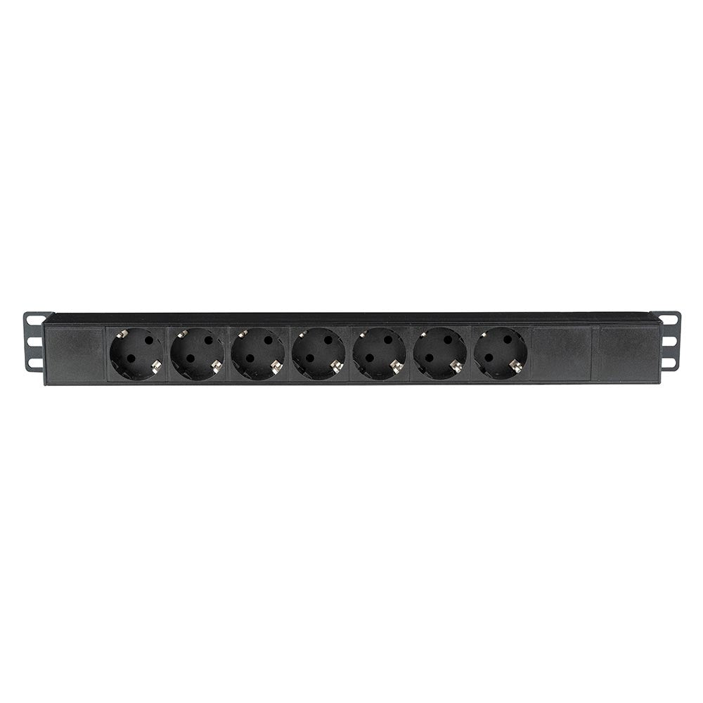 SHOWGEAR 19 INCH 7-WEG STEKKERDOOS MET POWERCON IN/UIT 1HE
