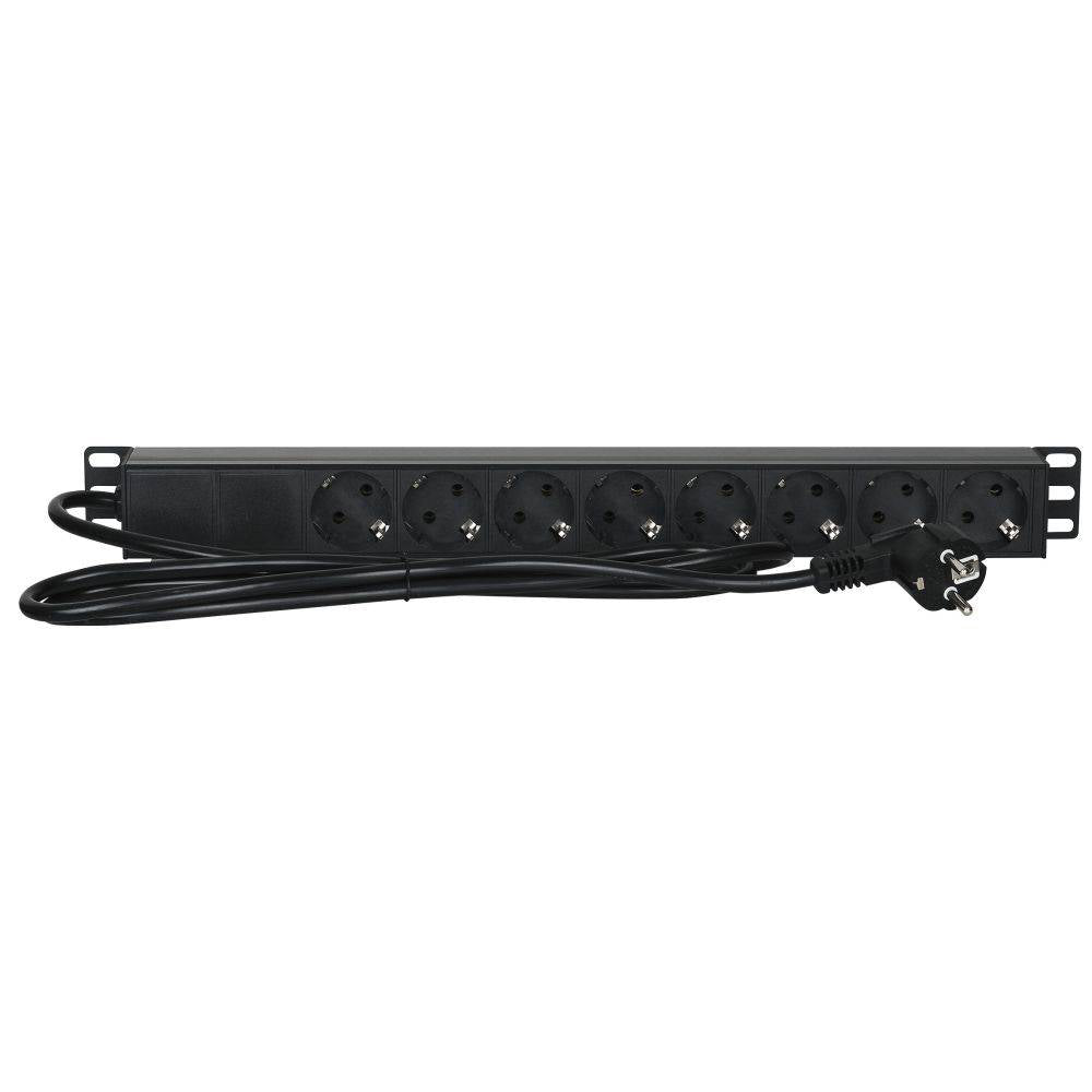 SHOWTEC 19 INCH 8-WEG STROOMVERDELER