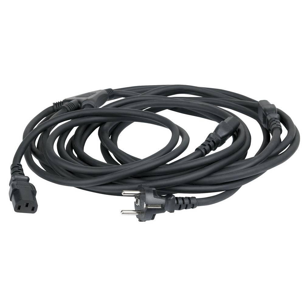 DAP SCHUKO NAAR 3X IEC SPLITTER