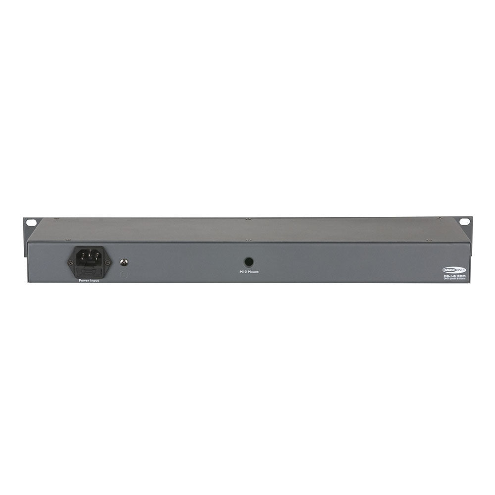 SHOWTEC DB-1-8/RDM 8-VOUDIGE DMX SPLITTER MET RDM