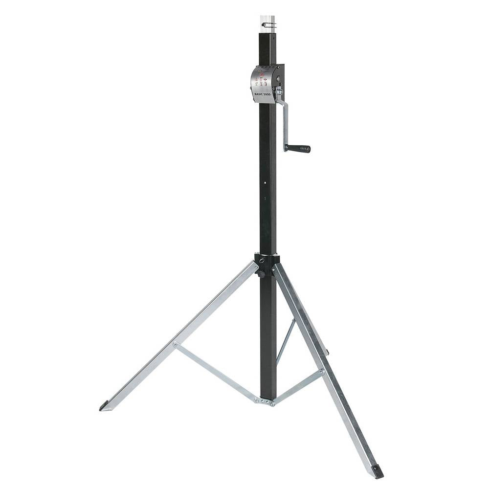 SHOWTEC GOLIATH-STUDIO BASIC 2800 WIND-UP STATIEF TOT 2,80M EN 80KG