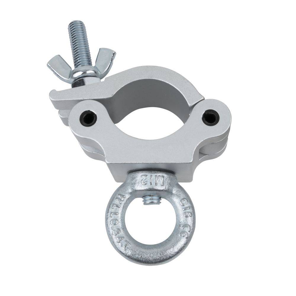 SHOWTEC HALF COUPLER 50MM MET HIJSOOG ZILVER