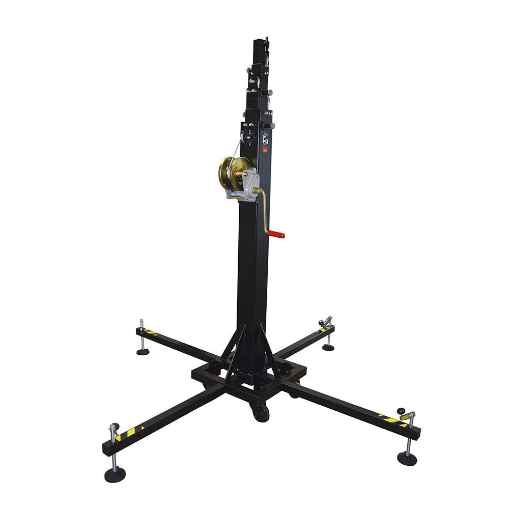 SHOWTEC MT-200 WIND-UP LICHTSTATIEF TOT 6,4M EN 200KG