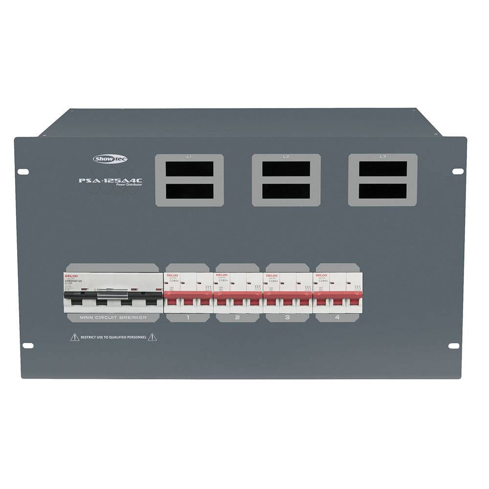 SHOWTEC PSA-125A4C KRACHTSTROOM VERDELER 125A