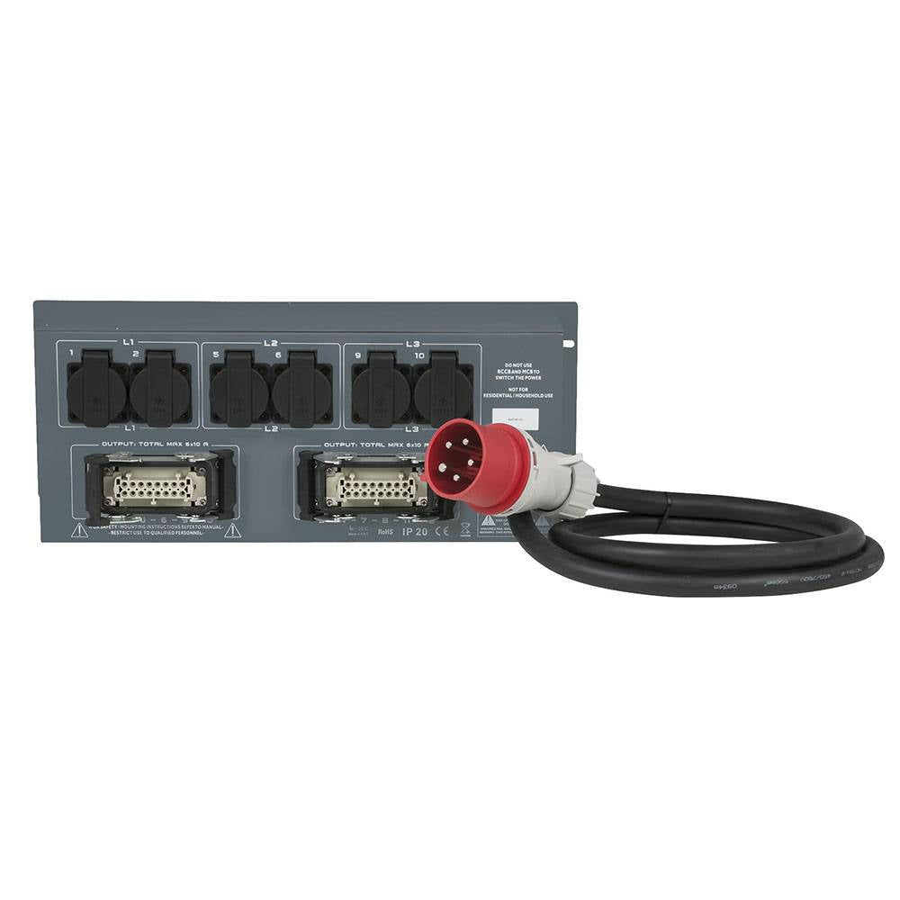 SHOWTEC PSA-32A12M KRACHTSTROOM VERDELER 32A