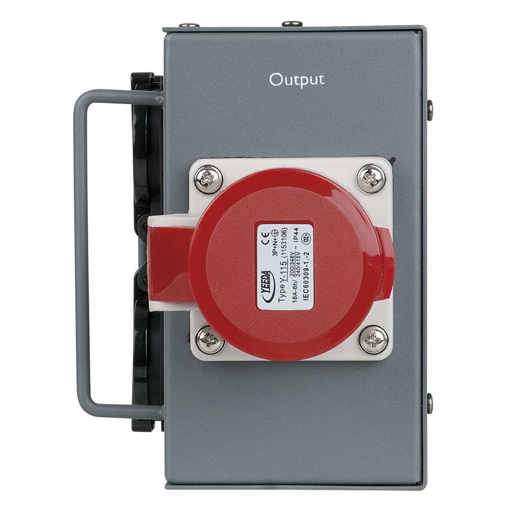 SHOWTEC SPLIT POWER 16 KRACHTSTROOM VERDELER 16A/5P