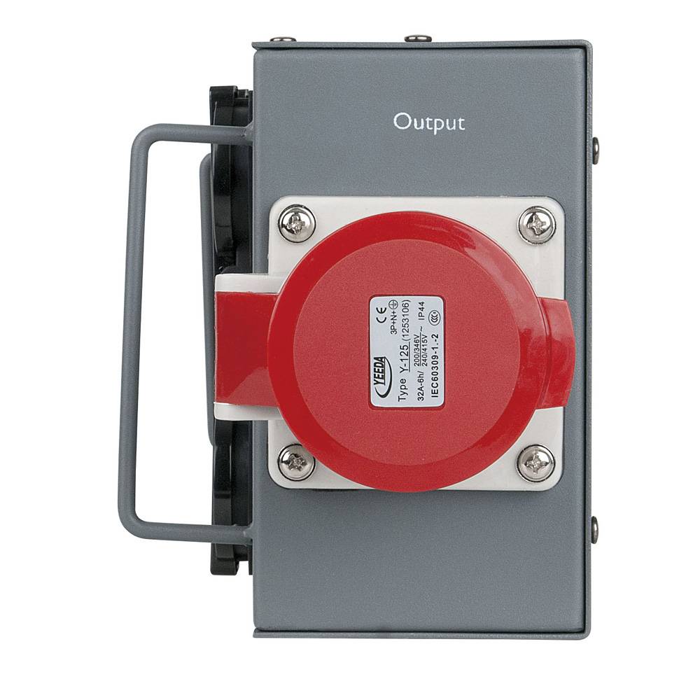 SHOWTEC SPLIT POWER 32 KRACHTSTROOM VERDELER 32A/5P
