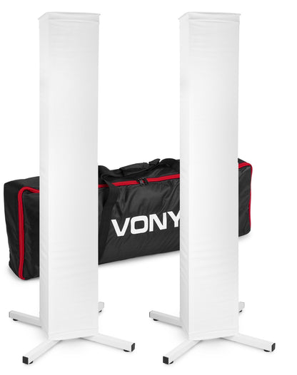 Totem/Zuil met RGB Led verlichting 2 stuks