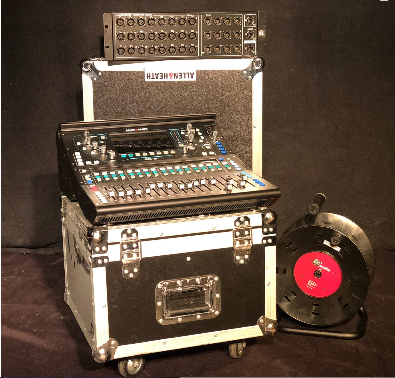 Allen en heath SQ5 + Digisnake (GLD AR2412)