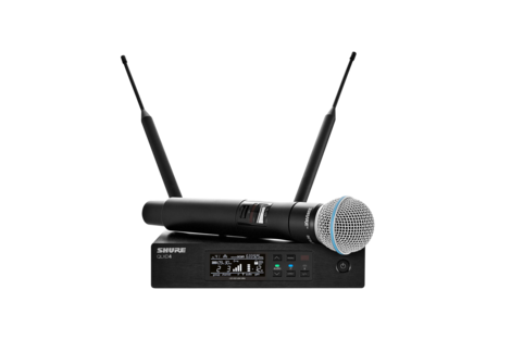 Shure QLXD Beta58a Draadloos microfoon systeem