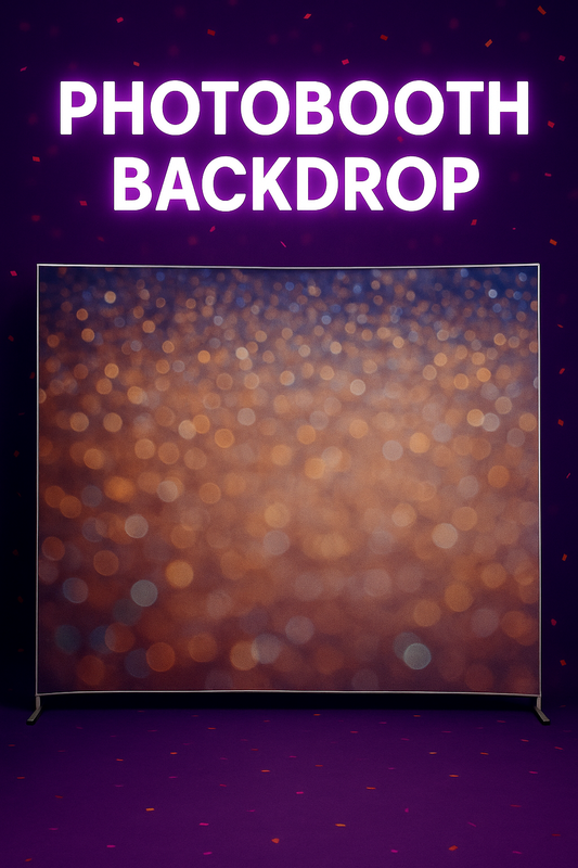 Photobooth backdrop/achtergrond (verschillende varianten)