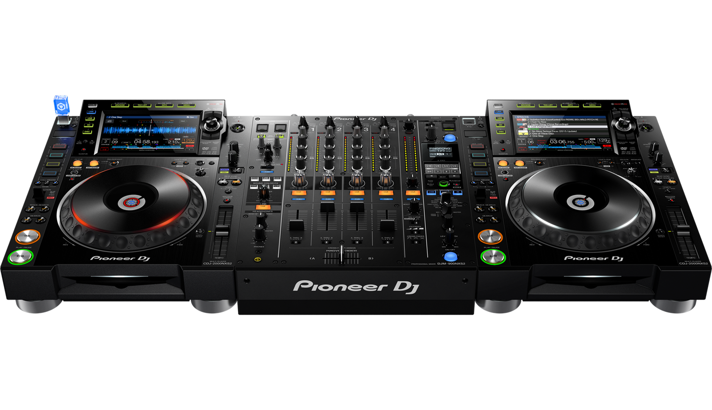 Pioneer 2x CDJ2000NXS2 + DJM900NXS2 set