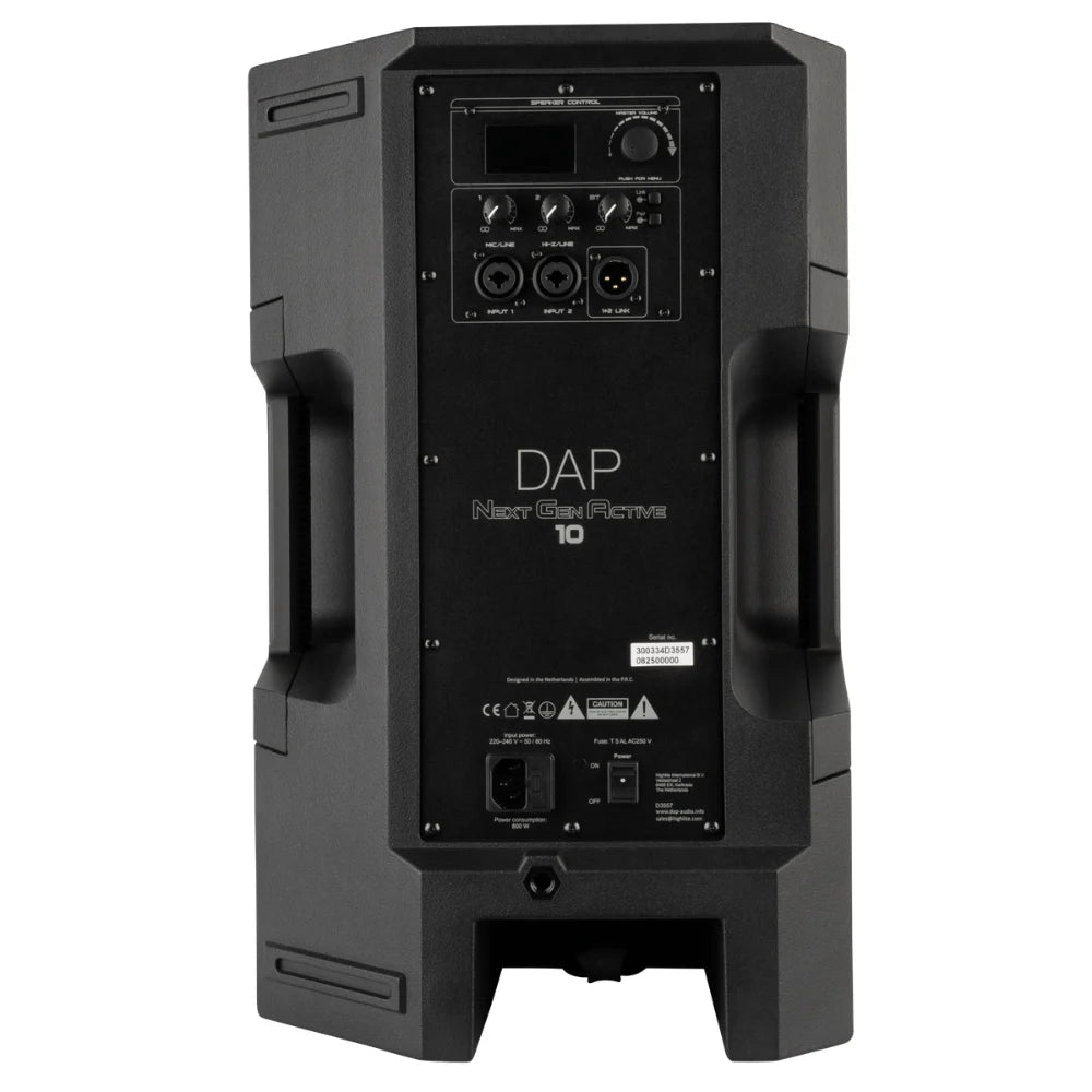 DAP NGA-10A Actieve luidspreker 10 inch 2000W