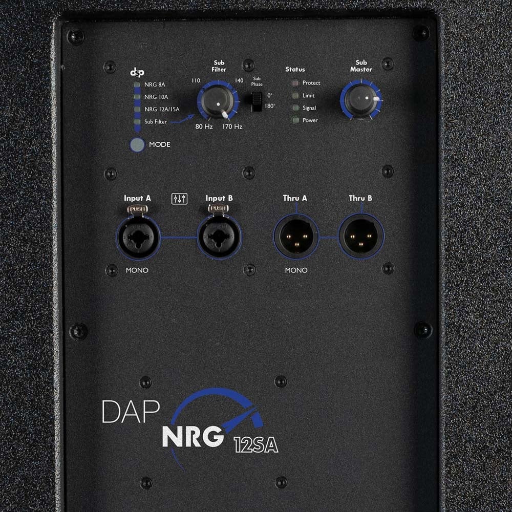 DAP NRG-12SA actieve subwoofer 12 inch