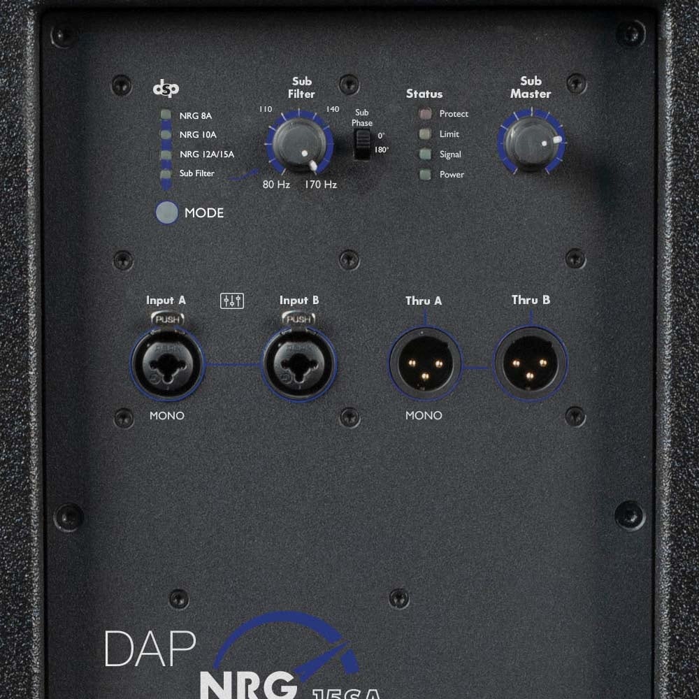 DAP NRG-15SA actieve subwoofer 15 inch