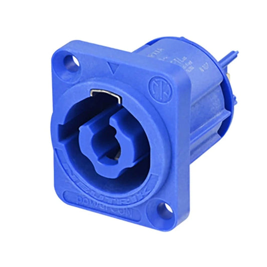 NEUTRIK POWERCON CHASSISDEEL BLAUW