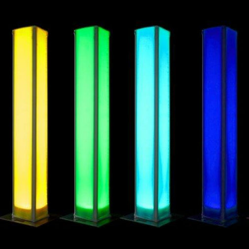 Totem/Zuil met RGB Led verlichting 2 stuks