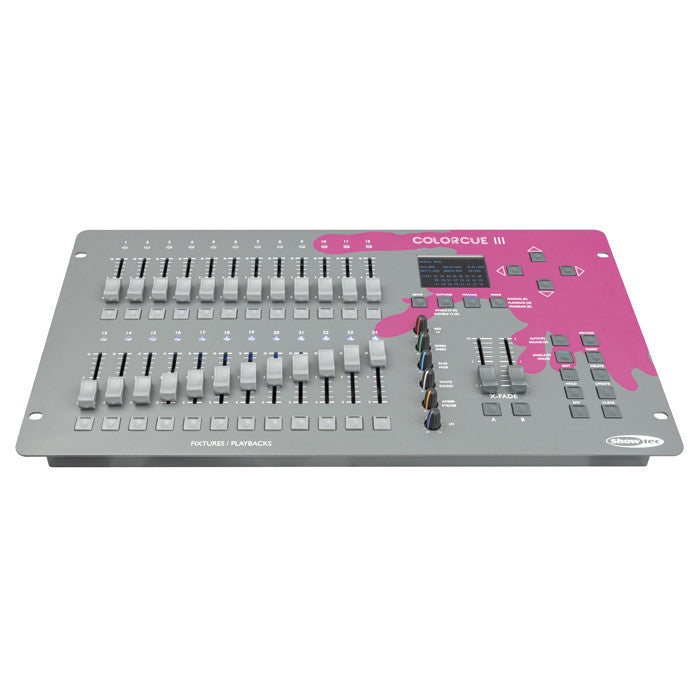 SHOWTEC COLORCUE 3 DMX CONTROLLER VOOR LED-VERLICHTING