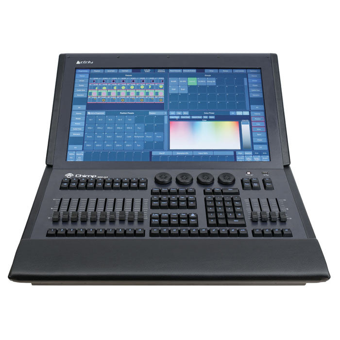INFINITY CHIMP 300.G2 TOURPACK DMX CONSOLE MET FLIGHTCASE