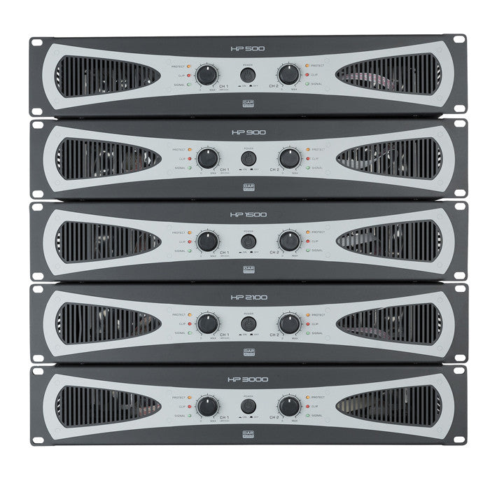 DAP HP-2100 KLASSE AB VERSTERKER 2X 1000W @4OHM