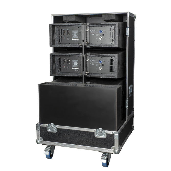 DAP FLIGHTCASE VOOR 8X ODIN T-8A