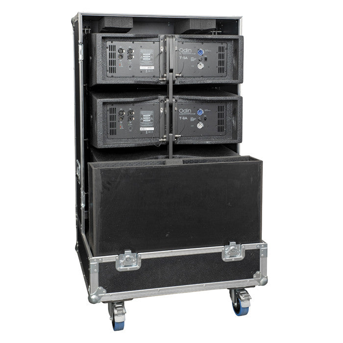 DAP FLIGHTCASE VOOR 8X ODIN T-8A