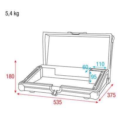 SHOWTEC FLIGHTCASE VOOR COLORCUE 3