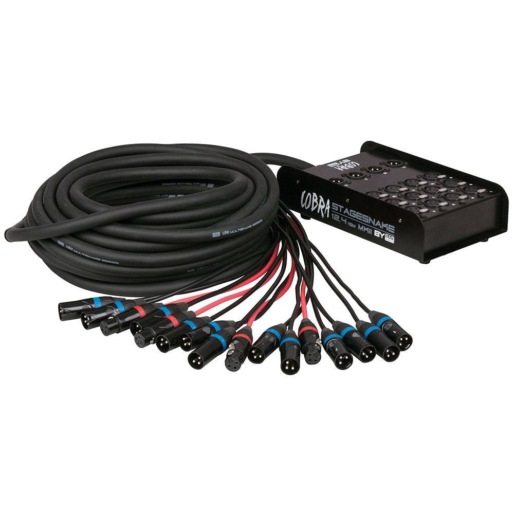 DAP COBRAX STAGESNAKE 12/4 MULTIKABEL 30M