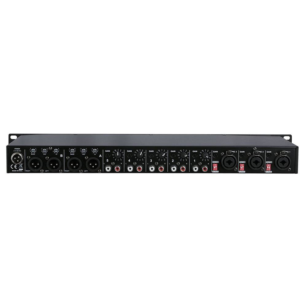 DAP COMPACT 9.2 9-KANAALS LINE MIXER MET 2 ZONES