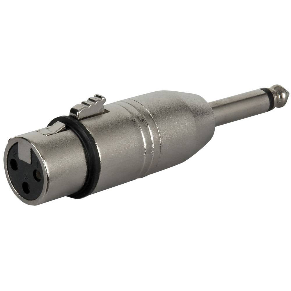 DAP FLA23 XLR FEMALE NAAR MONO JACK MALE ADAPTER