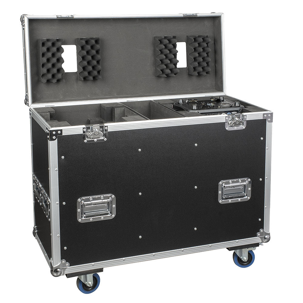 DAP FLIGHTCASE VOOR 2X SHOWTEC PHANTOM 12R HYBRID