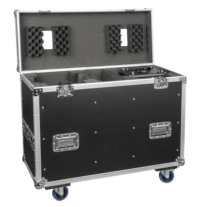 DAP FLIGHTCASE VOOR 2X SHOWTEC PHANTOM 12R HYBRID