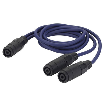 DAP FS12 VERLOOPKABEL 2X SPEAKON FEMALE NAAR 1X SPEAKON FEMALE 150CM