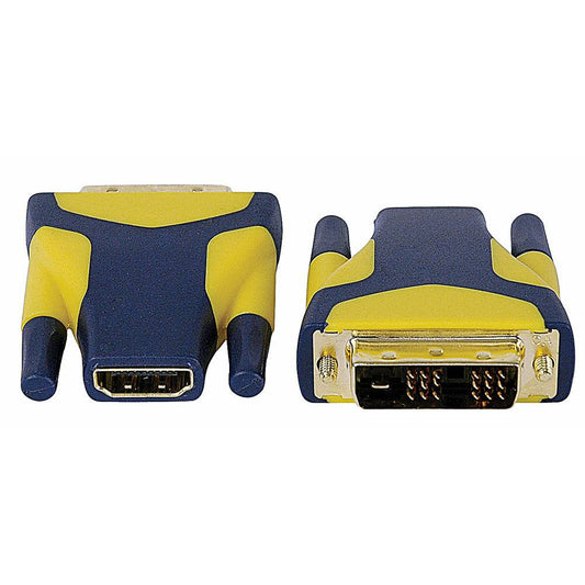 DAP FVA12 DVI MALE NAAR HDMI FEMALE VERLOOPPLUG