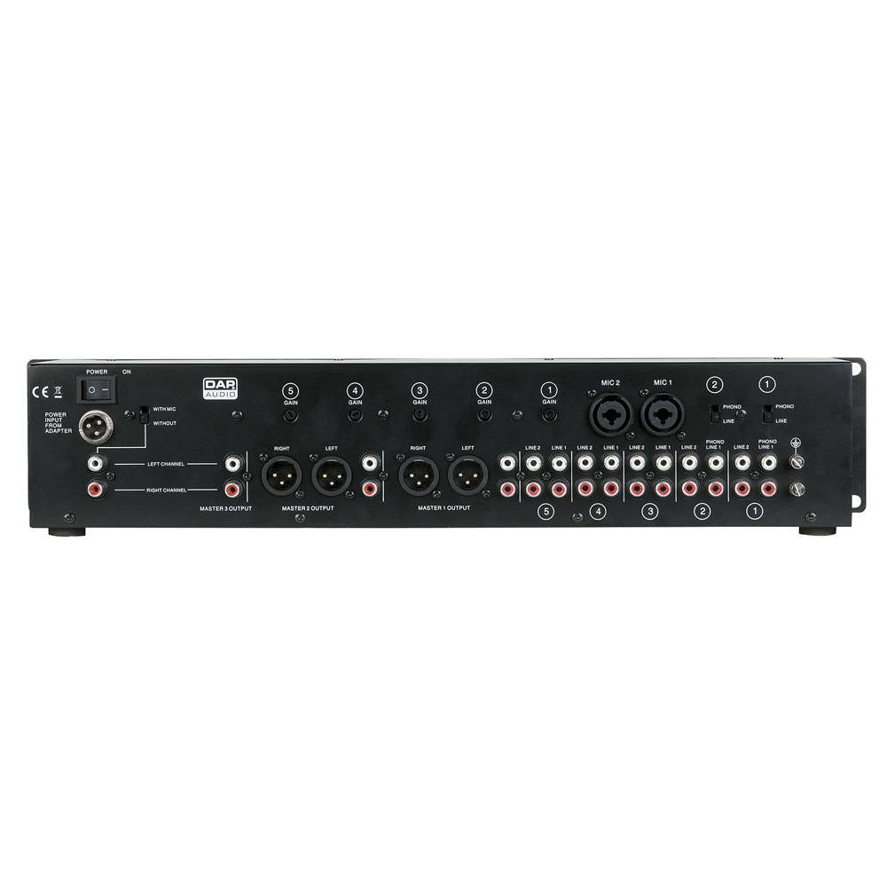 DAP IMIX-7.1 7-KANAALS ZONE MIXER